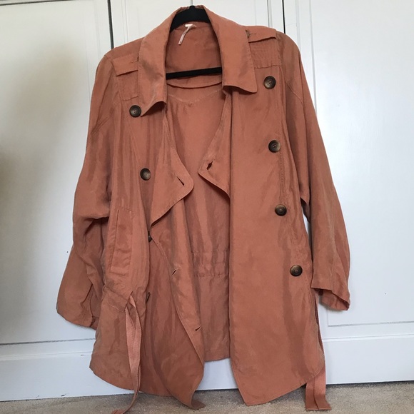 Free People Jackets & Blazers - Free People Fall Button Tie Jacket